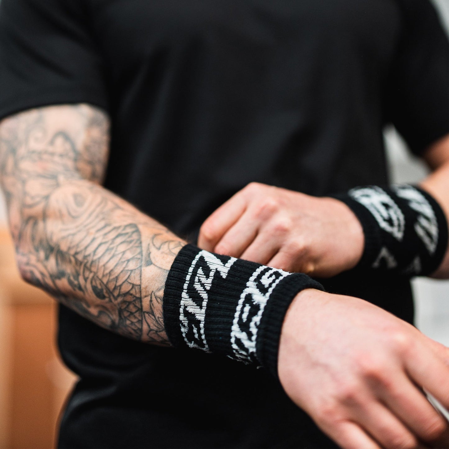 Wristbands - Black Classic (2 Pairs)-1