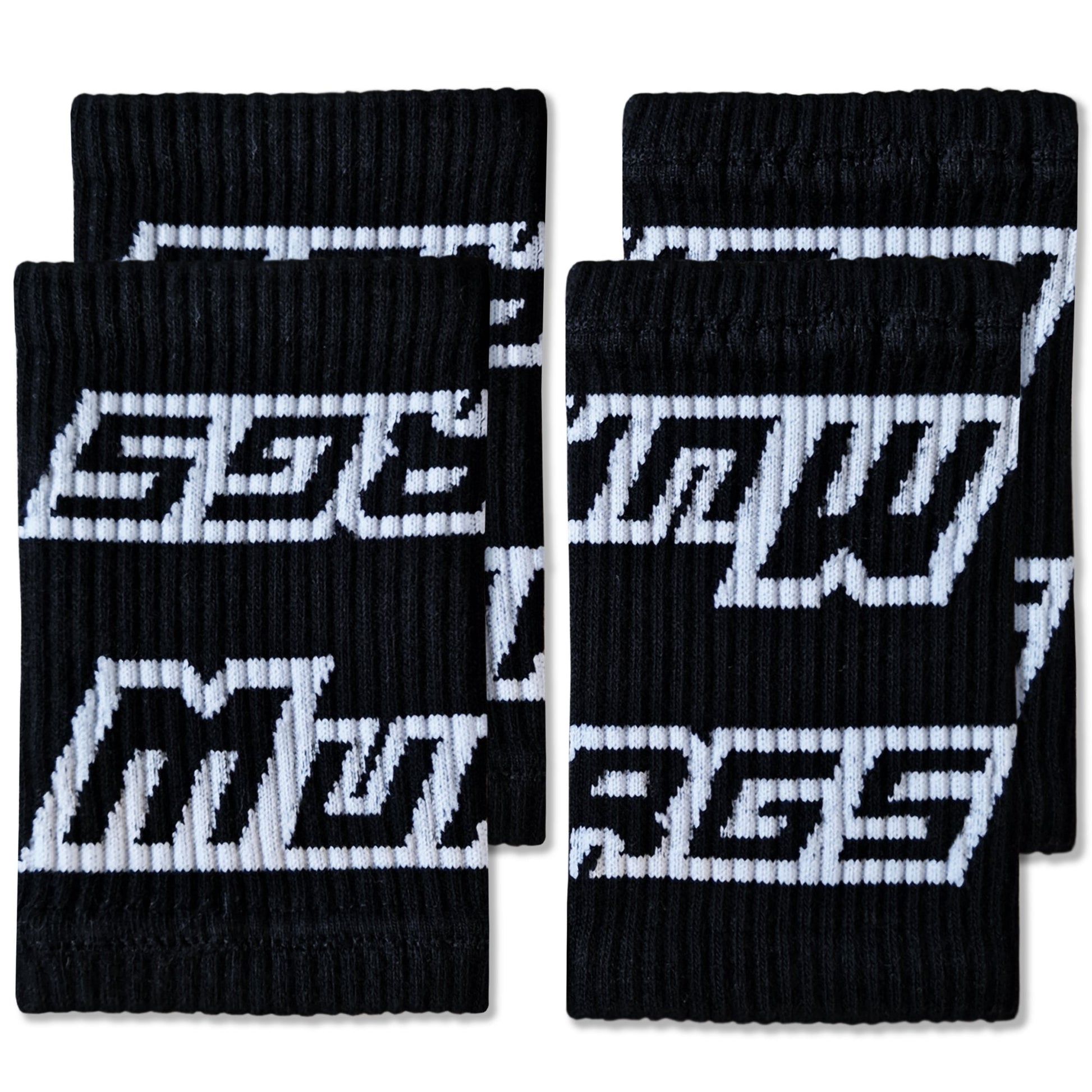 Wristbands - Black Classic (2 Pairs)-0
