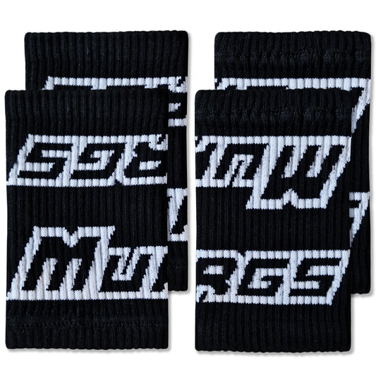Wristbands - Black Classic (2 Pairs)-0